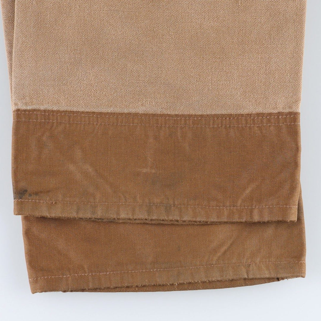 Carhartt Dungaree Fit Double Knee Duck Painter Pants, Men's Size W32 cotton Camel type Vintage Second Hand