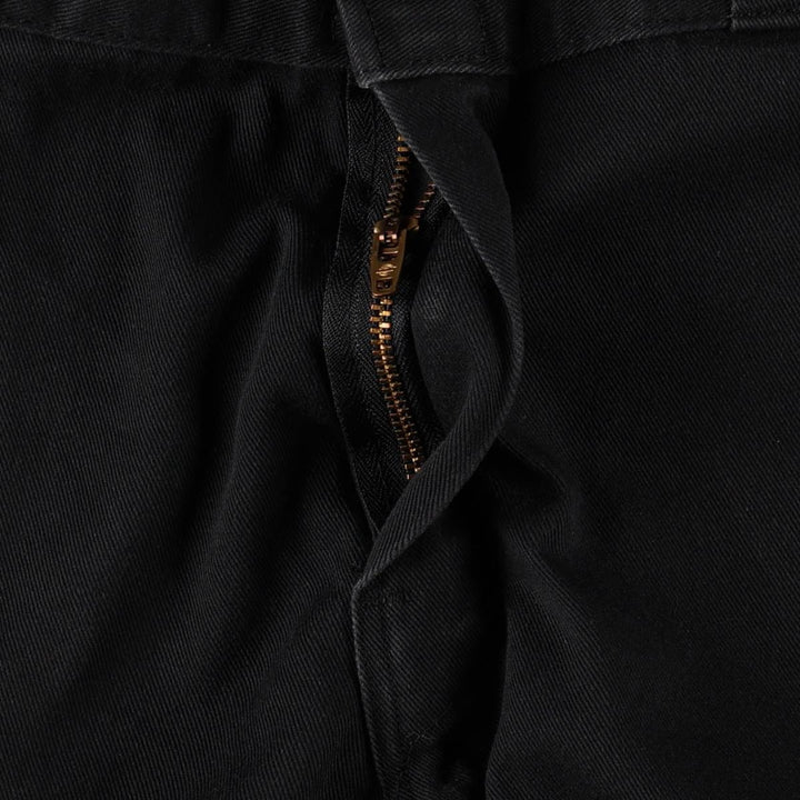 Dickies Relaxed Straight Double Knee Work Pants, Men's Size W34 (approx.) polyester black type Vintage Second Hand