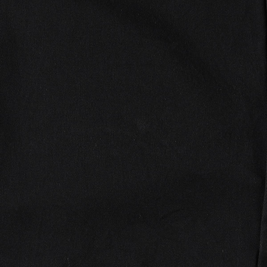 Dickies Relaxed Straight Double Knee Work Pants, Men's Size W34 (approx.) polyester black type Vintage Second Hand