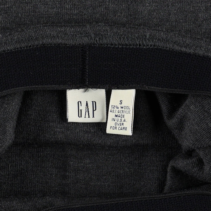 90'S GAP Old Gap Acrylic x Wool Tight Mini Skirt, Made in USA, Women's Size S (Equivalent), Vintage wool Charcoal Vintage Second Hand