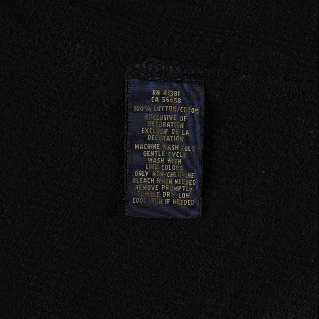 Ralph Lauren POLO RALPH LAUREN Thermal Long Henley Neck Long Sleeve Dress (Women's Size XS) cotton black type Vintage Second Hand
