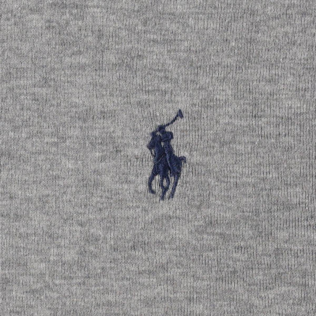 Ralph Lauren POLO RALPH LAUREN turtleneck cotton knit sweater, women's size XL (approx.) cotton gray type Vintage Second Hand
