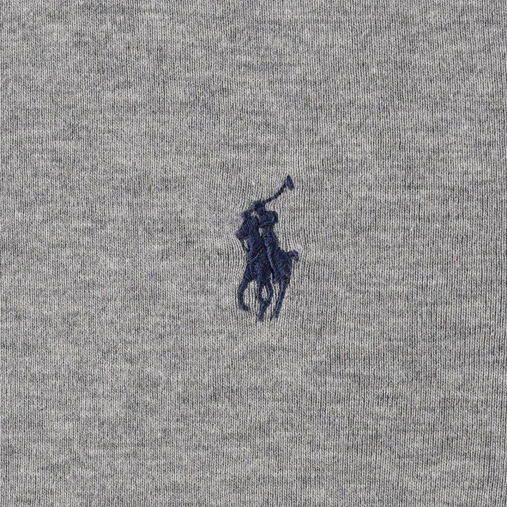Ralph Lauren POLO RALPH LAUREN turtleneck cotton knit sweater, women's size XL (approx.) cotton gray type Vintage Second Hand