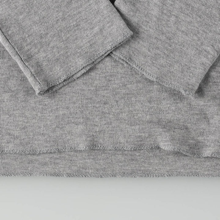 Ralph Lauren POLO RALPH LAUREN turtleneck cotton knit sweater, women's size XL (approx.) cotton gray type Vintage Second Hand