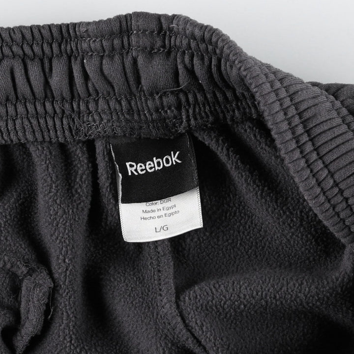 Reebok track pants, women's size L (equivalent to size L) polyester Charcoal Vintage Second Hand