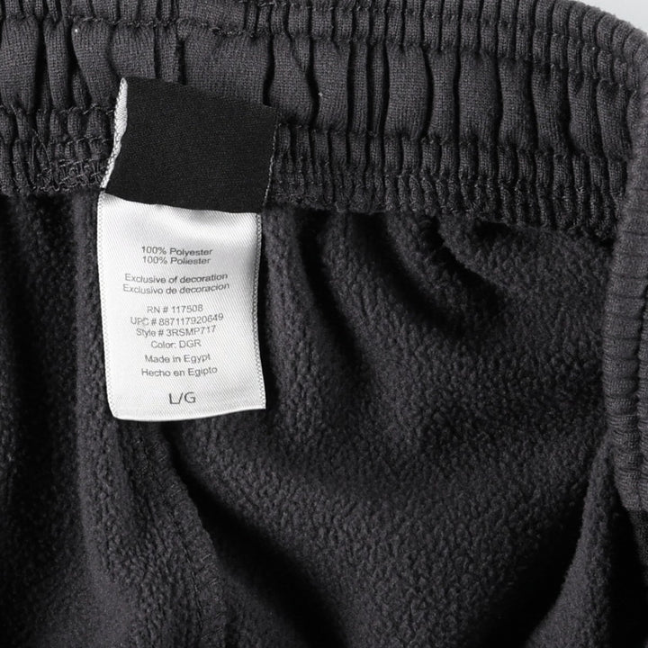 Reebok track pants, women's size L (equivalent to size L) polyester Charcoal Vintage Second Hand