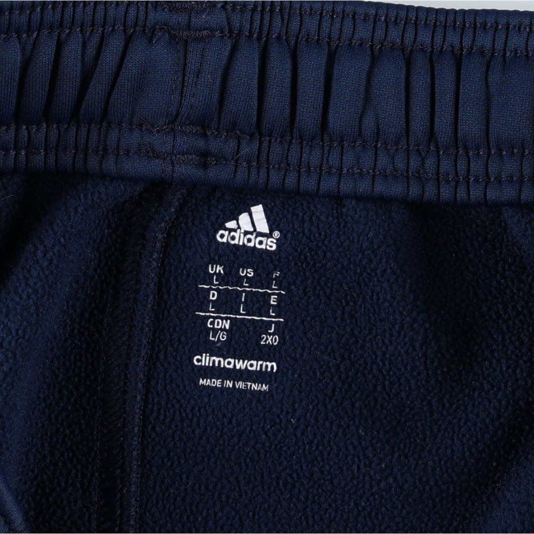 Adidas MICHIGAN University of Michigan College Track Pants, Women's Size L (approx.) polyester navy blue type Vintage Second Hand