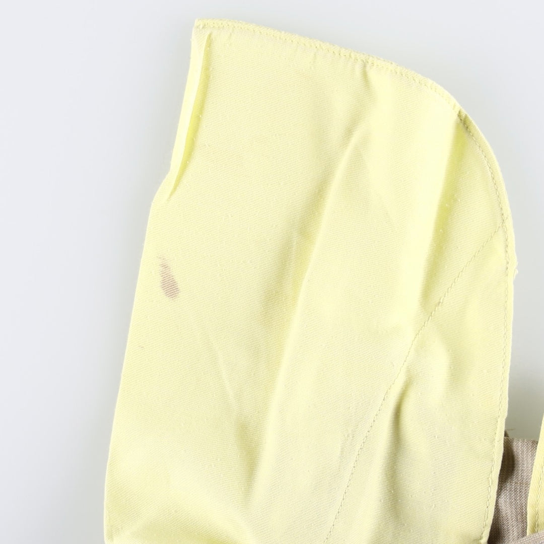 Check Pattern Slacks Pants, Women's Size M (equivalent to W26), Vintage unclear Beige type Vintage Second Hand