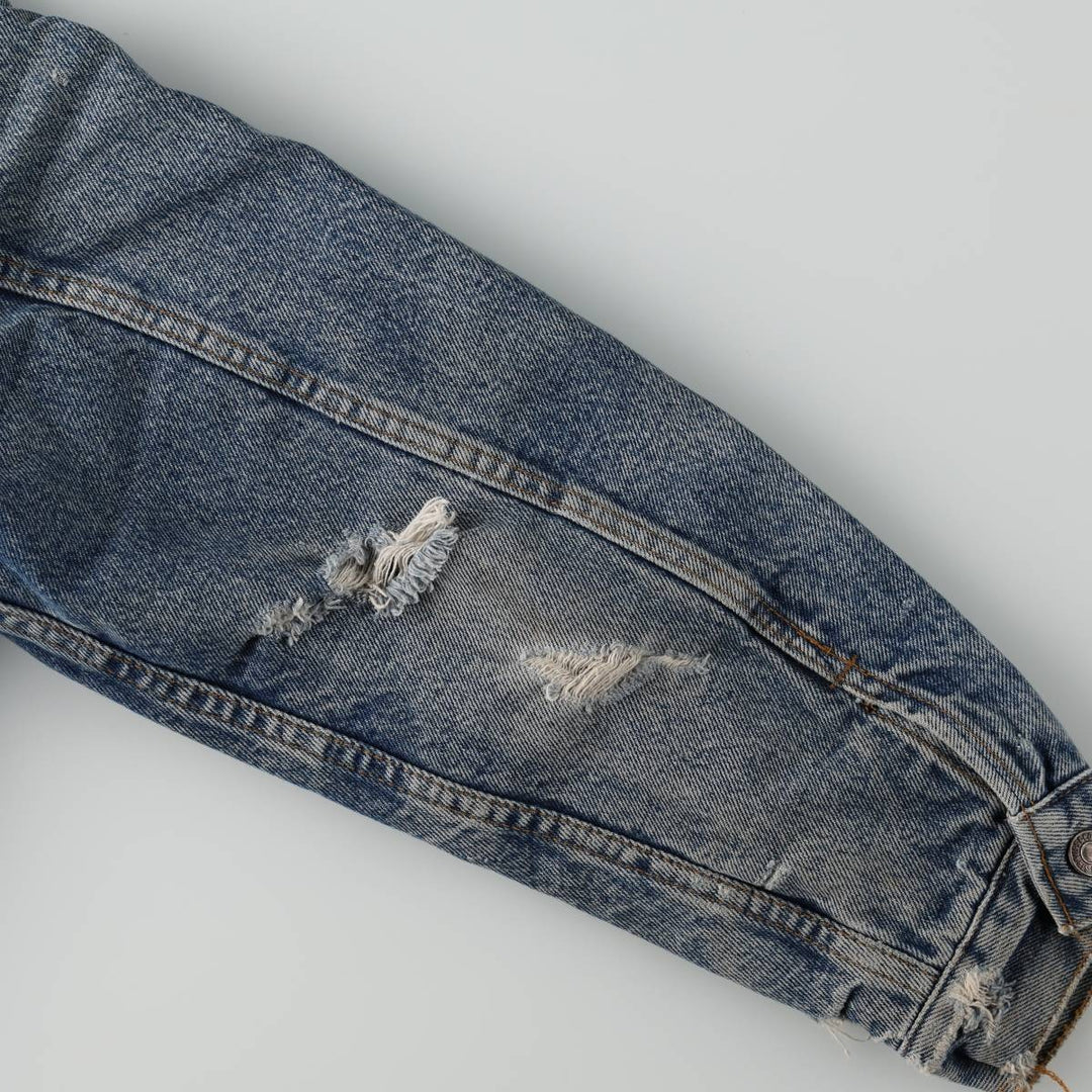 1980'S Levi's 70506-0316 Denim Jacket, Made in USA, Men's Size L (approx.), Vintage cotton blue type Vintage Second Hand