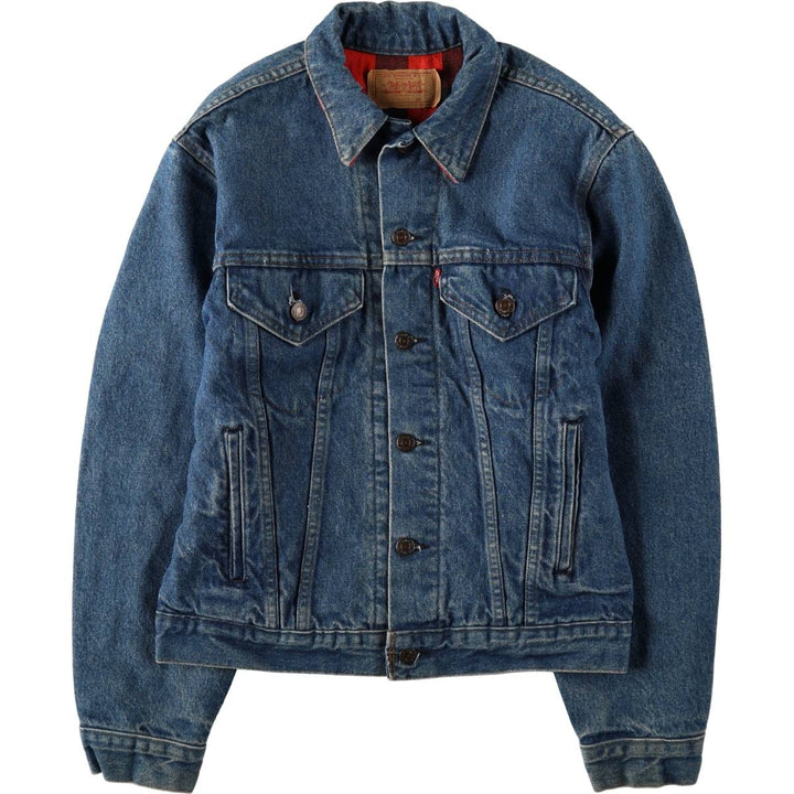 Vintage 1980'S Levi's 70411-0816 denim jacket, made in the USA, size M. unclear blue type Vintage Second Hand
