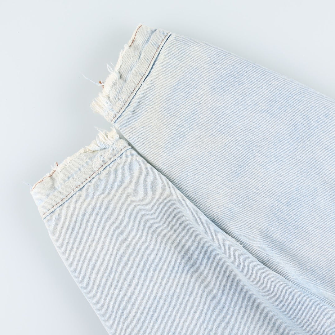 Levi's padded denim fleece jacket, men's size M equivalent, vintage. unclear Blue type light blue Vintage Second Hand