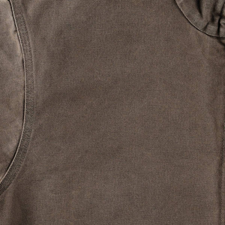Carhartt Sierra Jacket, padded duck canvas full-zip hoodie, men's size XXL equivalent. cotton Khaki type Vintage Second Hand