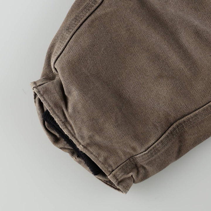 Carhartt Sierra Jacket, padded duck canvas full-zip hoodie, men's size XXL equivalent. cotton Khaki type Vintage Second Hand