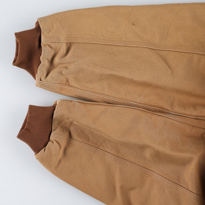 Carhartt Active Jacket, Padded Duck Full Zip Parka, Made in USA, Men's XL cotton brown type Vintage Second Hand