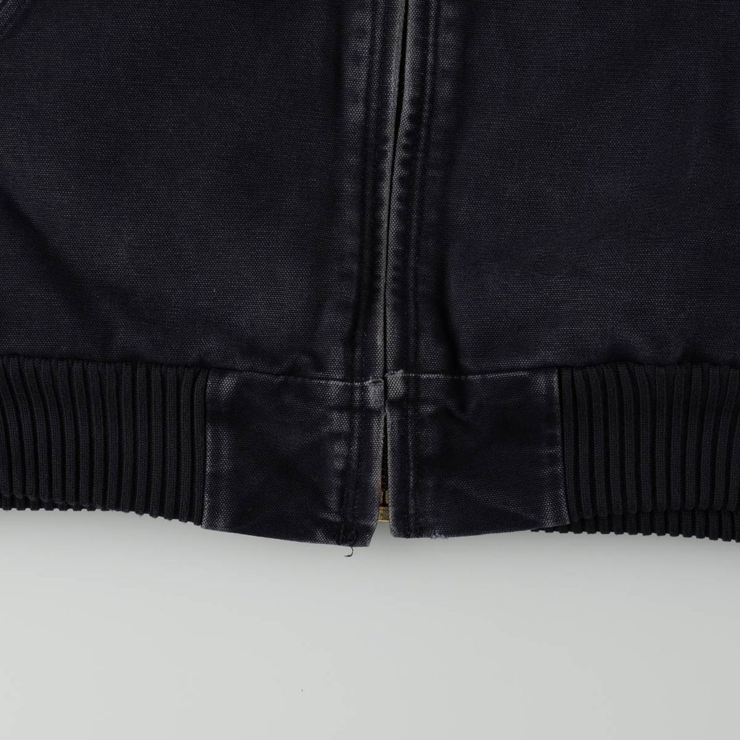 Carhartt Active Jacket, Padded Duck Full-Zip Hoodie, Men's XXL cotton navy blue type Vintage Second Hand