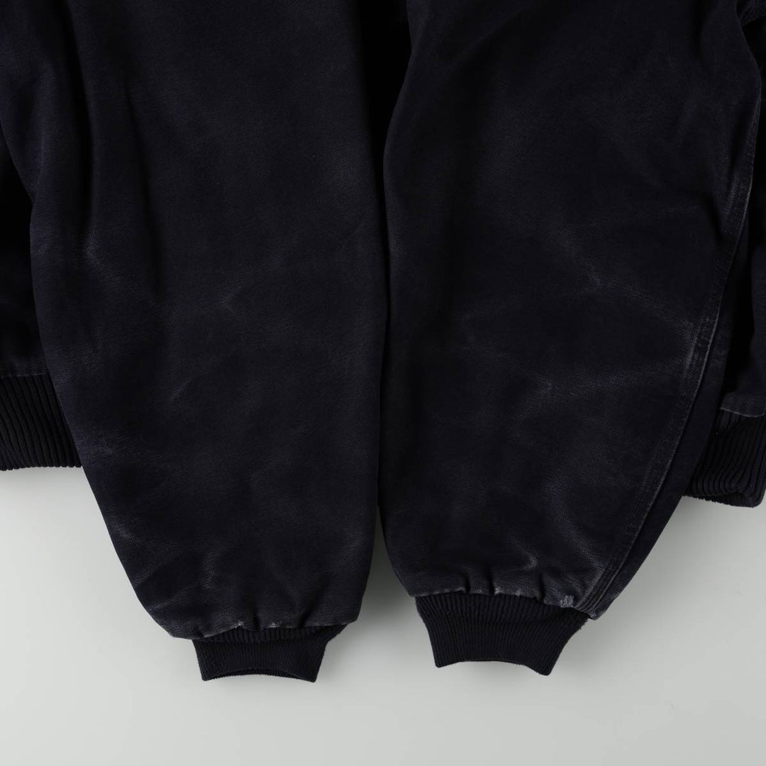Carhartt Active Jacket, Padded Duck Full-Zip Hoodie, Men's XXL cotton navy blue type Vintage Second Hand