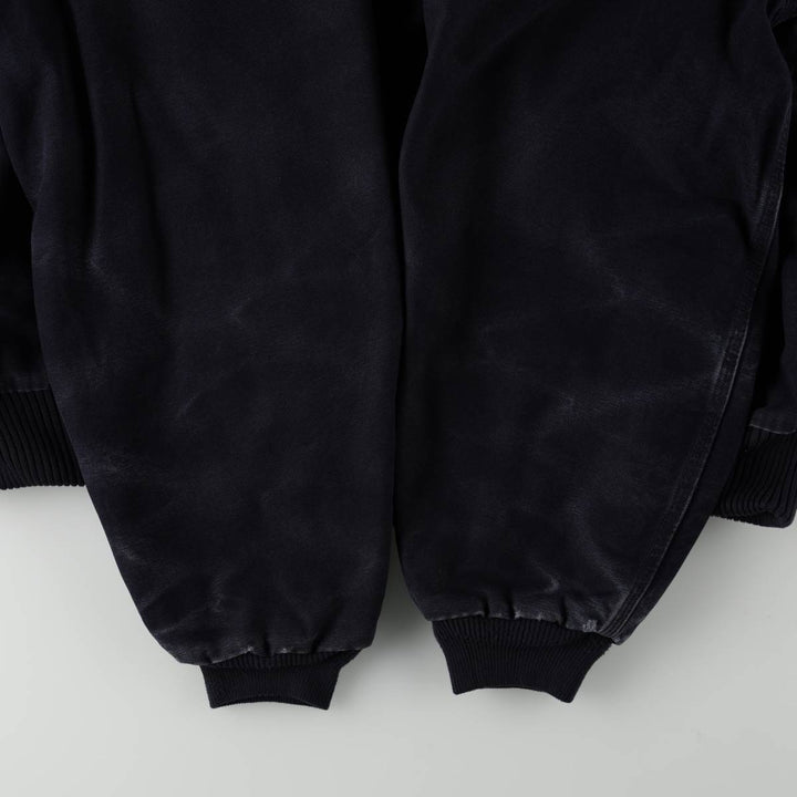Carhartt Active Jacket, Padded Duck Full-Zip Hoodie, Men's XXL cotton navy blue type Vintage Second Hand
