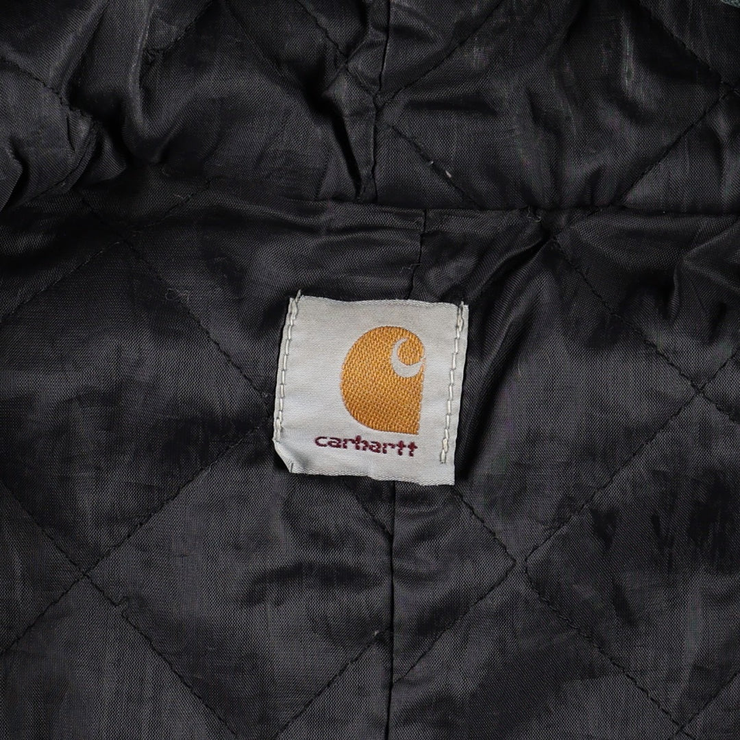 Carhartt Active Jacket, Padded Duck Full-Zip Hoodie, Men's XL unclear dark green Vintage Second Hand