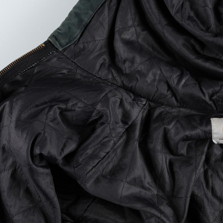 Carhartt Active Jacket, Padded Duck Full-Zip Hoodie, Men's XL unclear dark green Vintage Second Hand