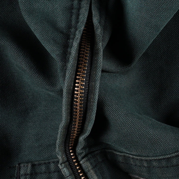 Carhartt Active Jacket, Padded Duck Full-Zip Hoodie, Men's XL unclear dark green Vintage Second Hand