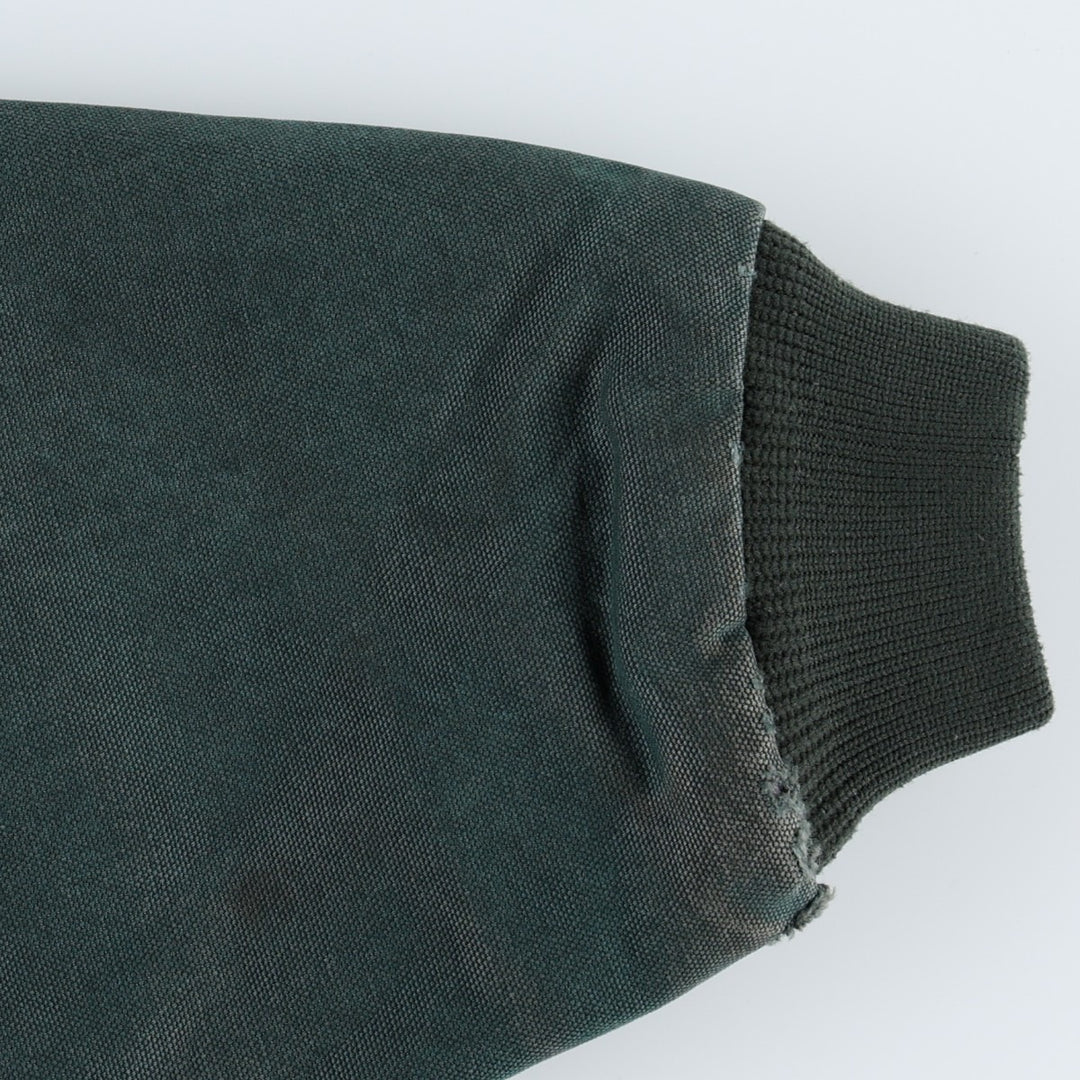 Carhartt Active Jacket, Padded Duck Full-Zip Hoodie, Men's XL unclear dark green Vintage Second Hand