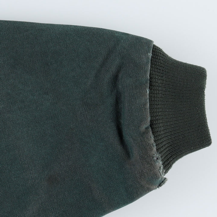 Carhartt Active Jacket, Padded Duck Full-Zip Hoodie, Men's XL unclear dark green Vintage Second Hand
