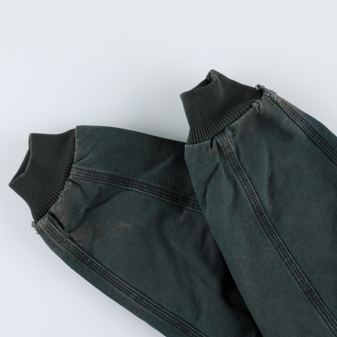 Carhartt Active Jacket, Padded Duck Full-Zip Hoodie, Men's XL unclear dark green Vintage Second Hand