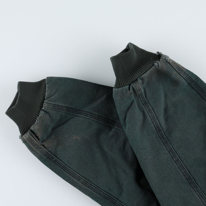 Carhartt Active Jacket, Padded Duck Full-Zip Hoodie, Men's XL unclear dark green Vintage Second Hand