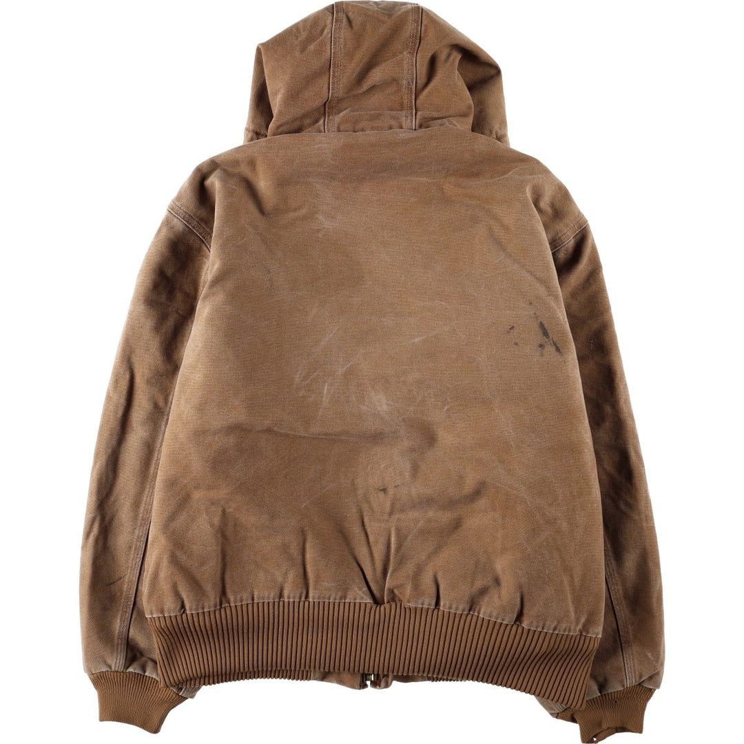 2000'S Carhartt Active Jacket Duck Work Jacket Men's Size L cotton brown type Vintage Second Hand