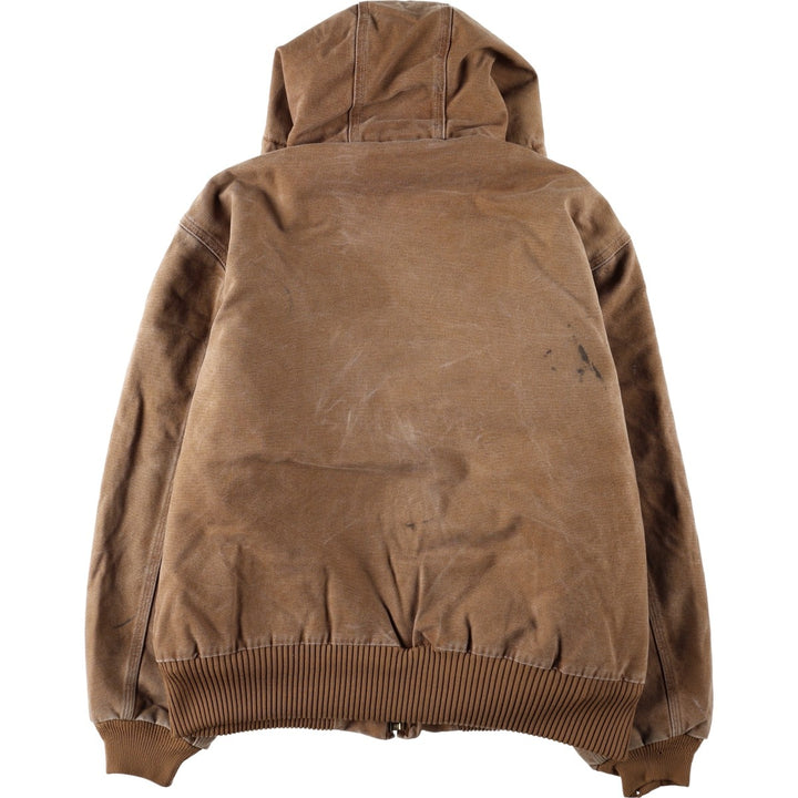 2000'S Carhartt Active Jacket Duck Work Jacket Men's Size L cotton brown type Vintage Second Hand