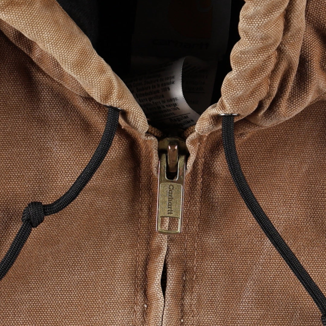 2000'S Carhartt Active Jacket Duck Work Jacket Men's Size L cotton brown type Vintage Second Hand