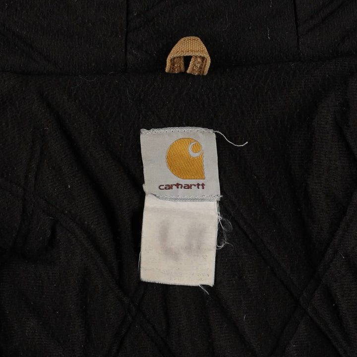 Carhartt Active Jacket, Padded Duck Full-Zip Hoodie, Men's XL unclear brown type Vintage Second Hand
