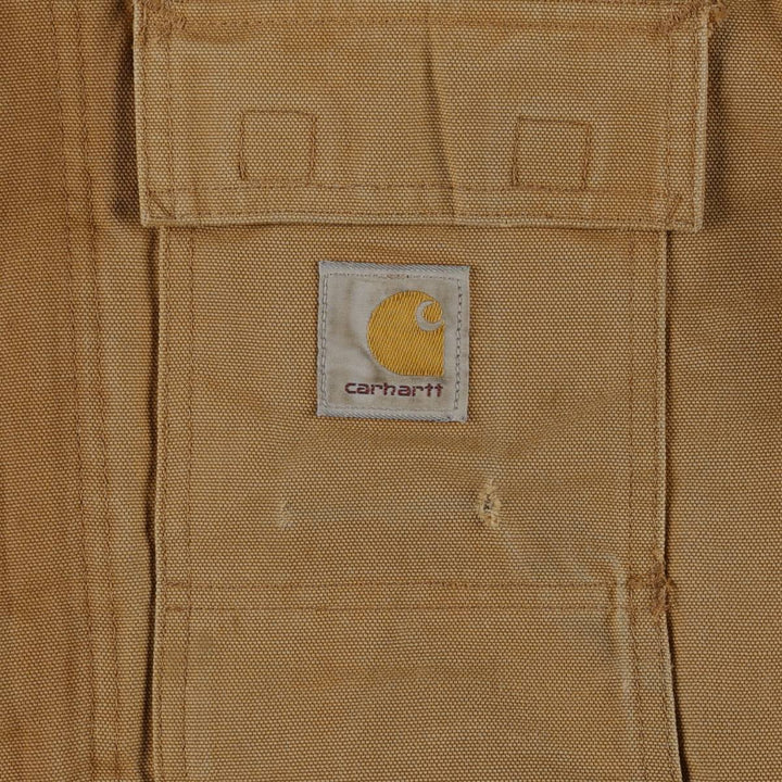 Carhartt Traditional Coat, Padded Duck Full-Zip Hoodie, Men's Size XL (approx.) unclear Khaki type beige Vintage Second Hand