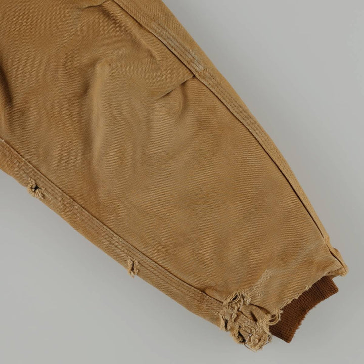 Carhartt Traditional Coat, Padded Duck Full-Zip Hoodie, Men's Size XL (approx.) unclear Khaki type beige Vintage Second Hand