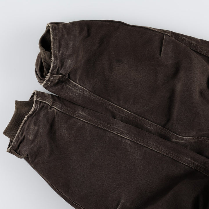 Carhartt Sierra Jacket Duck Full Zip Hoodie Men's L size cotton brown type Vintage Second Hand