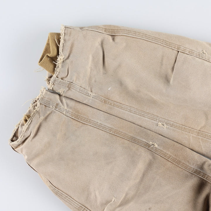 Carhartt Traditional Padded Duck Work Jacket, Men's Size Medium cotton Beige type Vintage Second Hand