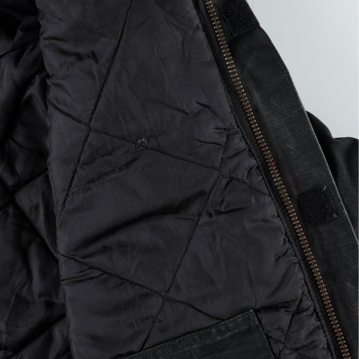 Carhartt Traditional Coat Duck Work Jacket, Men's Size XXXL (Large Size) cotton black type Vintage Second Hand