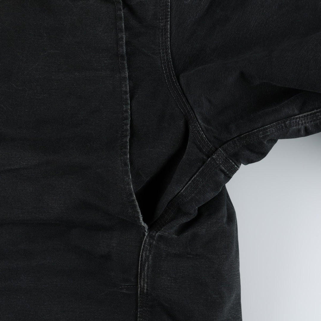 Carhartt Traditional Coat Duck Work Jacket, Men's Size XXXL (Large Size) cotton black type Vintage Second Hand