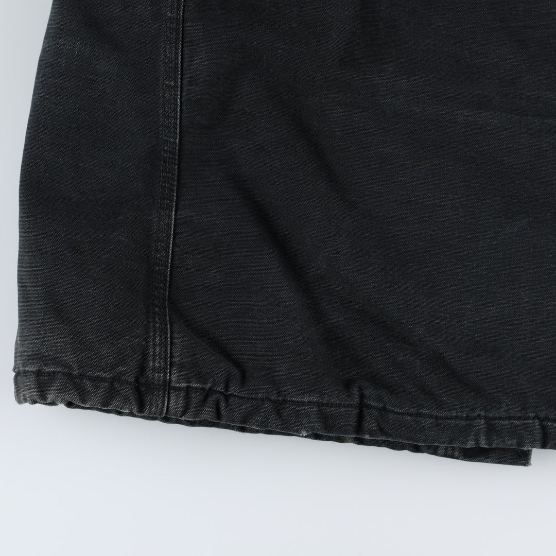 Carhartt Traditional Coat Duck Work Jacket, Men's Size XXXL (Large Size) cotton black type Vintage Second Hand