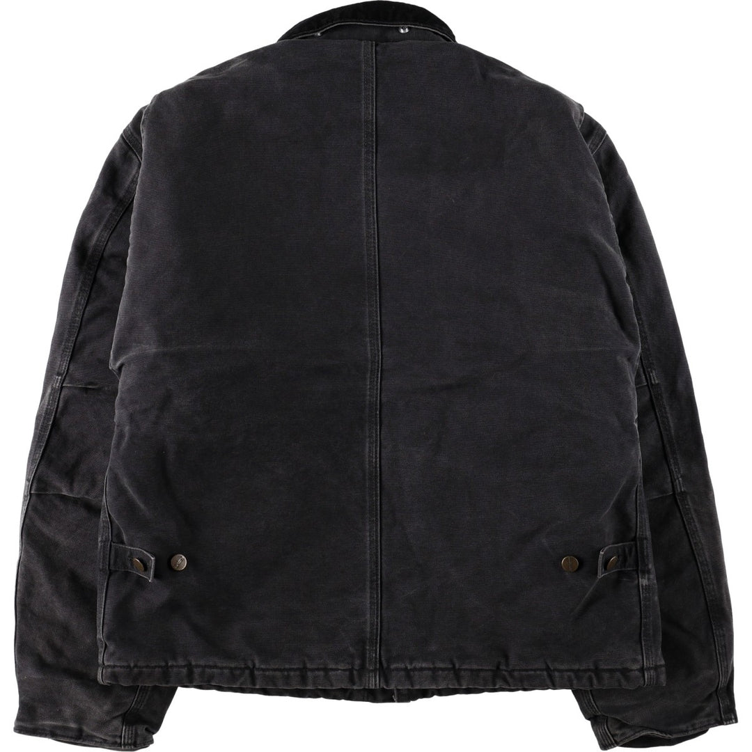 Carhartt Traditional Padded Duck Work Jacket, Men's Size L cotton black type Vintage Second Hand
