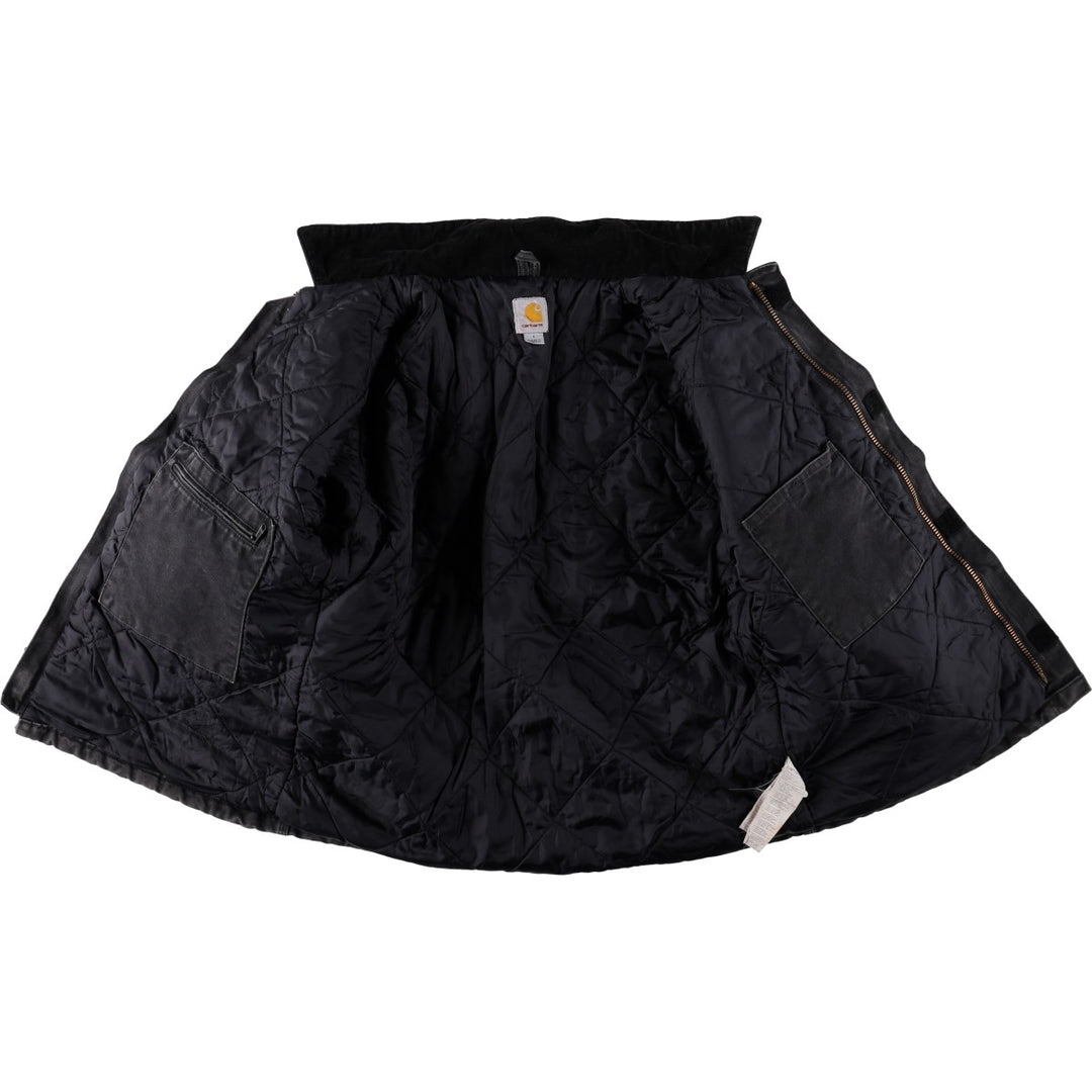 Carhartt Traditional Padded Duck Work Jacket, Men's Size L cotton black type Vintage Second Hand