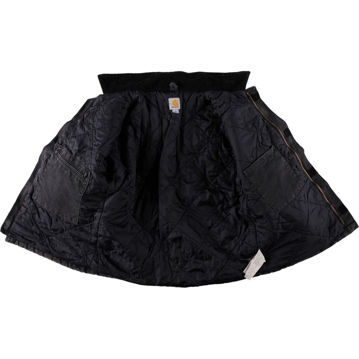 Carhartt Traditional Padded Duck Work Jacket, Men's Size L cotton black type Vintage Second Hand