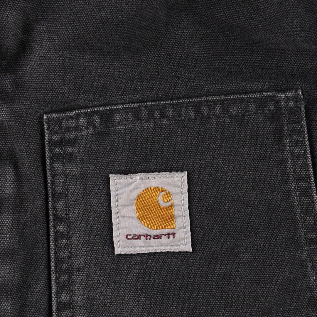 Carhartt Traditional Padded Duck Work Jacket, Men's Size L cotton black type Vintage Second Hand