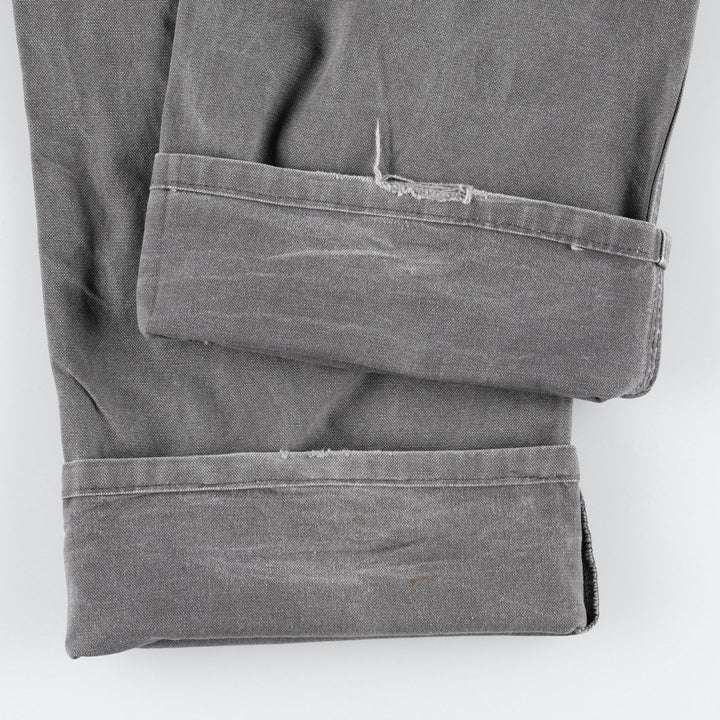 Dickies Duck Painter Pants Men's W38 cotton gray type Vintage Second Hand