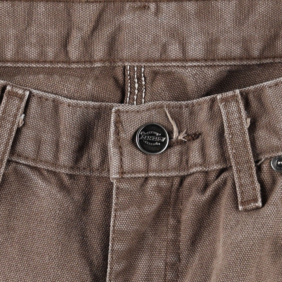 Dickies Duck Painter Pants Men's W31 equivalent cotton brown type Vintage Second Hand