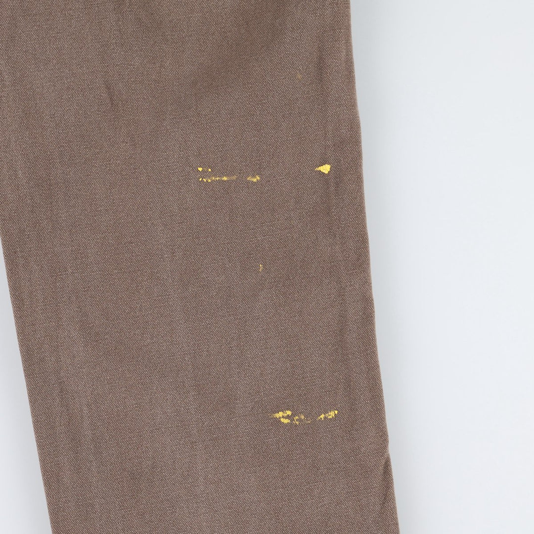 Dickies Duck Painter Pants Men's W31 equivalent cotton brown type Vintage Second Hand