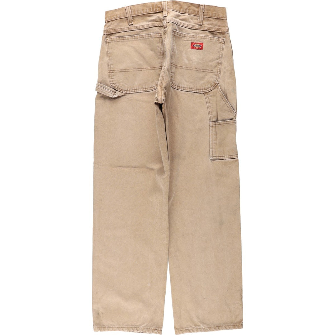 Dickies Duck Painter Pants Men's W31 equivalent cotton Khaki type beige Vintage Second Hand