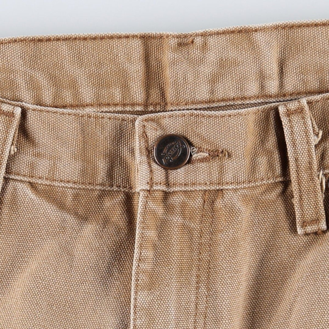 Dickies Duck Painter Pants Men's W31 equivalent cotton Khaki type beige Vintage Second Hand
