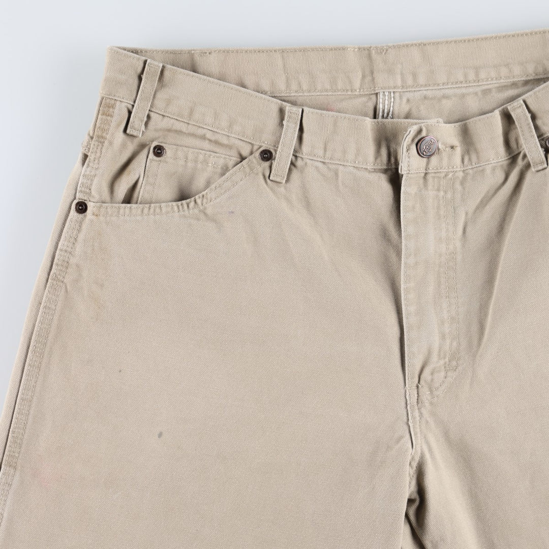 Dickies Duck Painter Pants Men's W37 cotton Beige type Vintage Second Hand