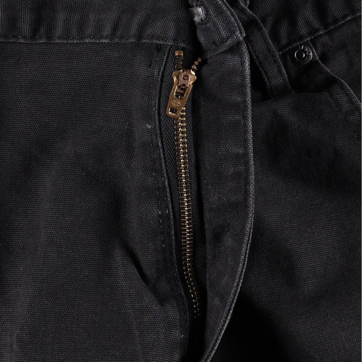 Dickies Duck Painter Pants Men's W38 cotton black type Vintage Second Hand